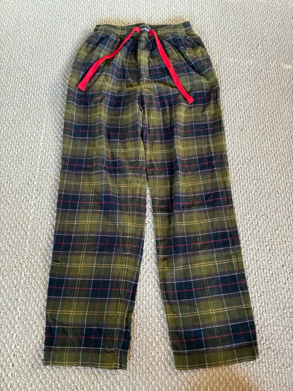 Barbour 100% Cotton Sleep Pant - Classic Tartan Unisex Large Plaid